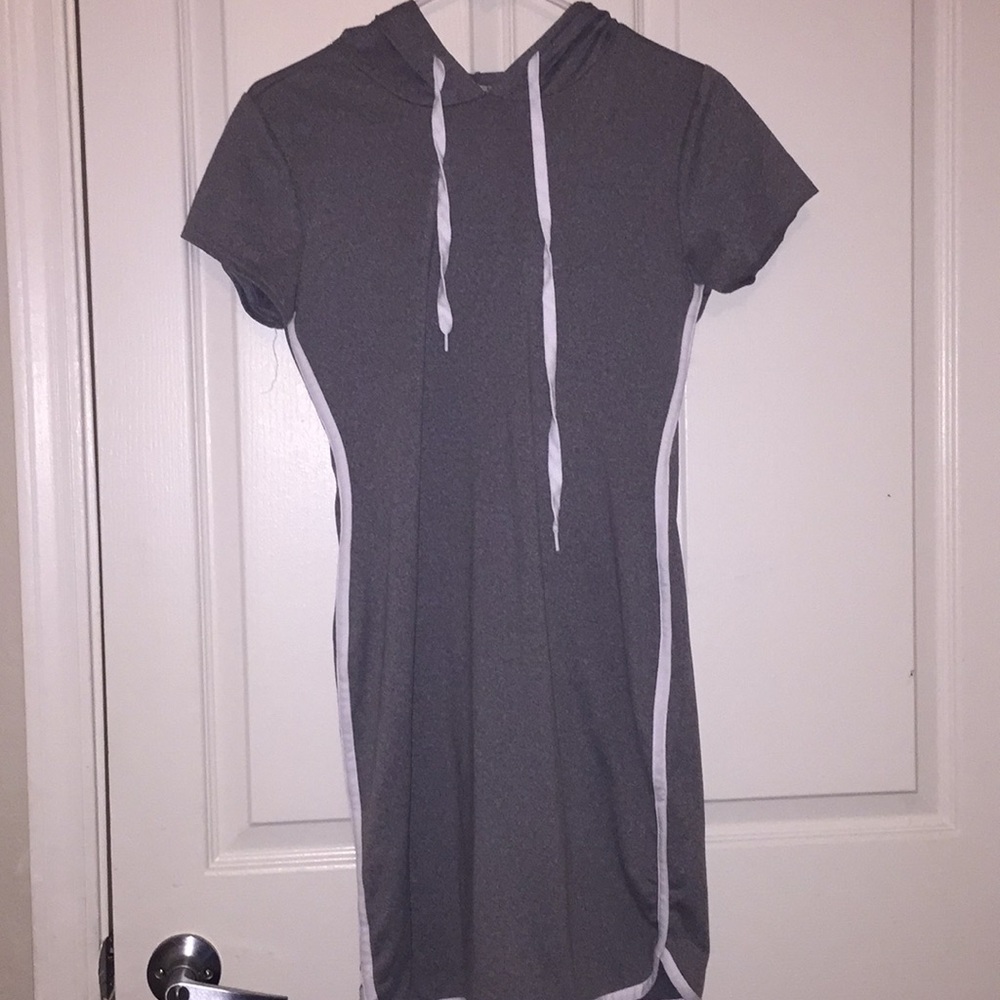 Grey Hoodie dress